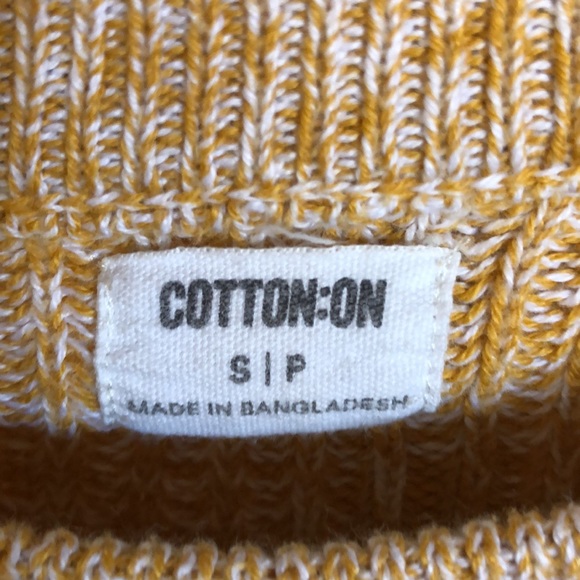 Cotton On Sweaters Cottonon Crop Top Knit Long Sleeve Sweater With